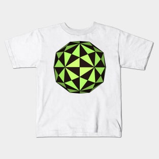 Gmtrx Seni Lawal Disdyakis triacontahedron Kids T-Shirt